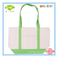 2014 new design high quality customizable canvas beach bag